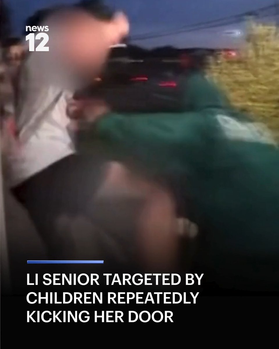 HOME HARASSMENT: After repeated door-kicking incidents damaged her home, a Nassau County resident says her elderly mother is living in fear. #News12 #LongIsland