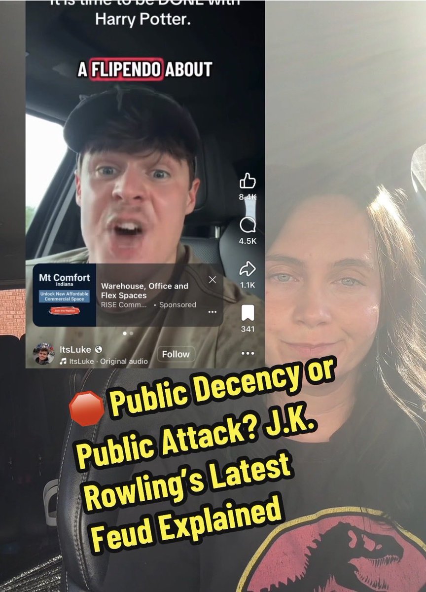 Would you ever wear a short miniskirt onto an elevated stage, knowing the audience is sitting directly below you? 🤨 In this video, we break down the massive online battle between J.K. Rowling and trans podcaster Freda Wallace. After an argument, Rowling shared a low-angle photo of Wallace on a panel, exposing the view under her skirt. Critics argue the post constitutes online harassment, while others have debated the expectations for professional attire at public events. The incident has sparked a wide-ranging conversation about digital conduct and privacy. What are the limits of social media commentary in public disputes? Follow for more updates on cultural news and digital etiquette. #JKRowling #CultureWars #CurrentEvents #SocialMedia #Commentary