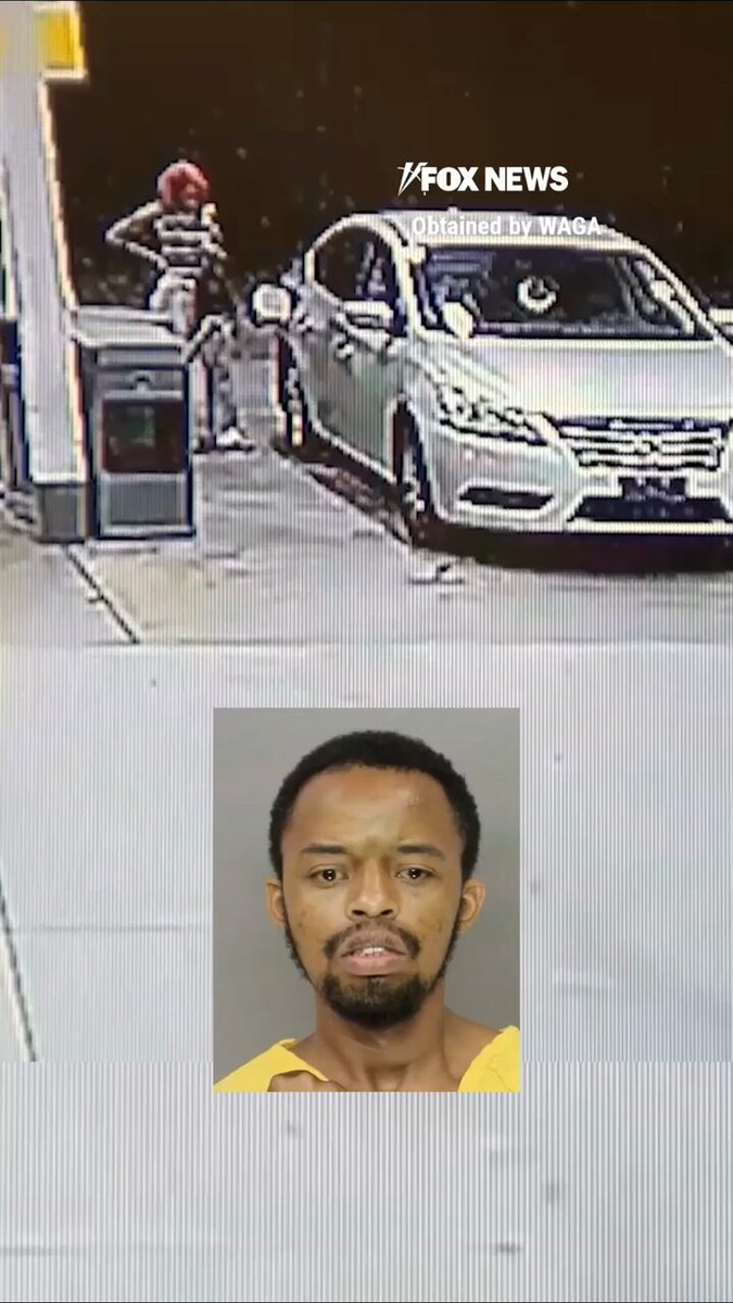 A Georgia mother fought off an alleged child kidnapper at a gas station, using a gas pump hose to keep him away from her children until two bystanders rushed in to help. Surveillance video captured the dramatic struggle as police say the suspect, Charles Tucker, allegedly tried to abduct one of her children before fleeing. Tucker remains in the Cobb County Jail on charges including kidnapping and simple assault.