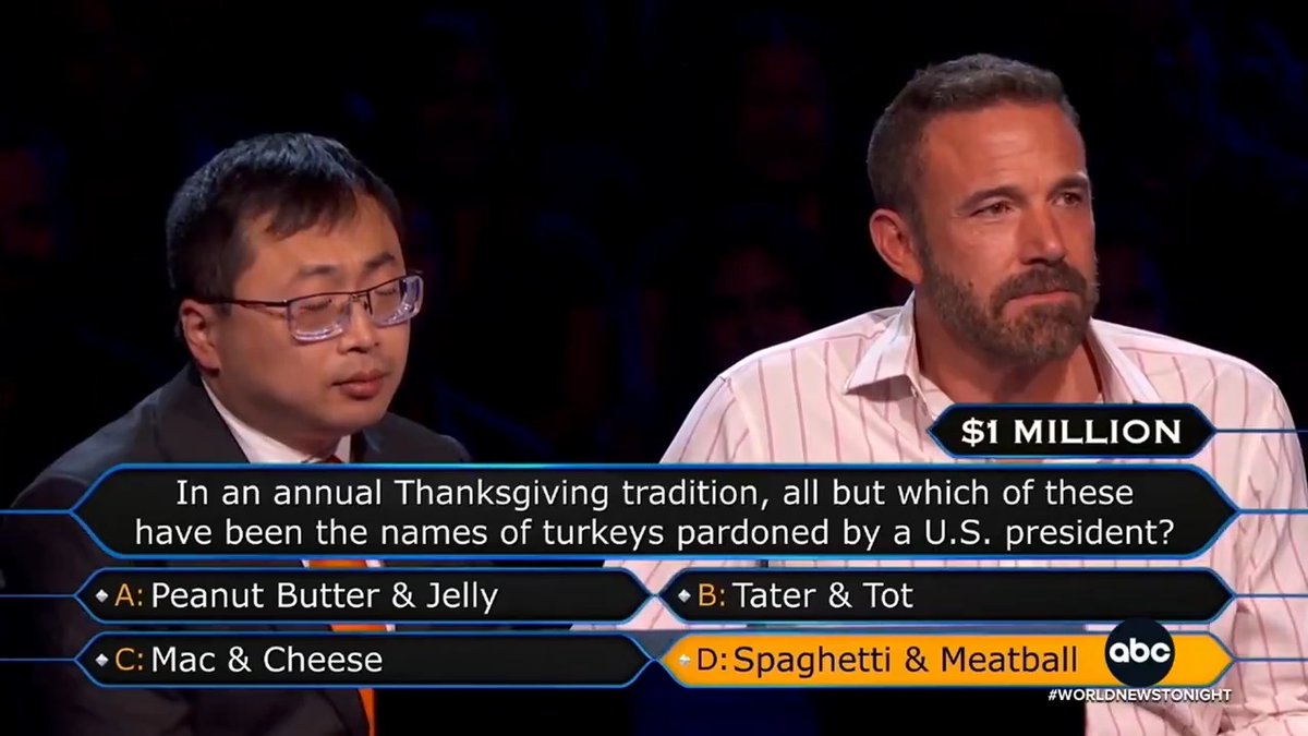 Actor Ben Affleck and "Jeopardy!" champion Jamie Ding teamed up on "Who Wants to be a Millionaire?" and ended up winning the grand prize for Affleck's charity, Eastern Congo Initiative. Whit Johnson has more on the victorious moment.