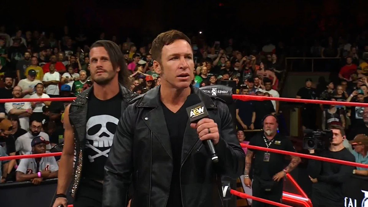 Motor City Machine Guns are #ALLELITE! Welcome home, @Lx $helley &amp;@SuperChrisSabin! Watch #AEWCollision LIVE on TNT &amp; HBO Max