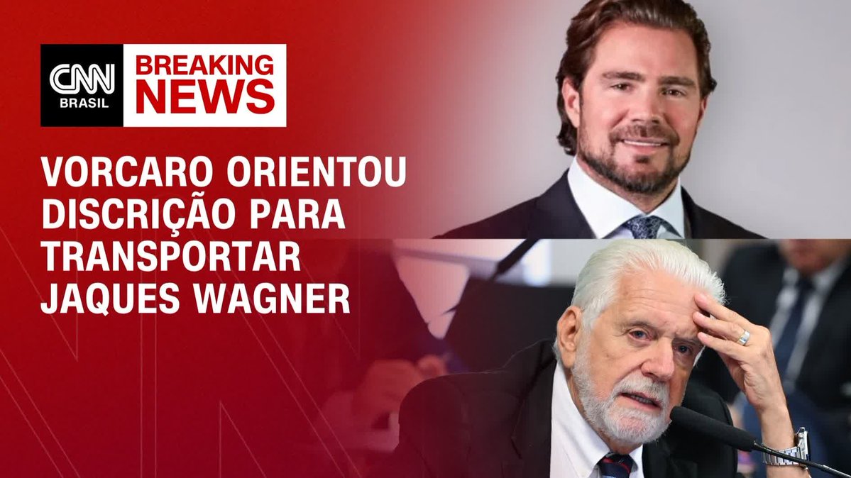 Vorcaro orientou discrição para transportar Wagner; assista #CNNPrimeTime