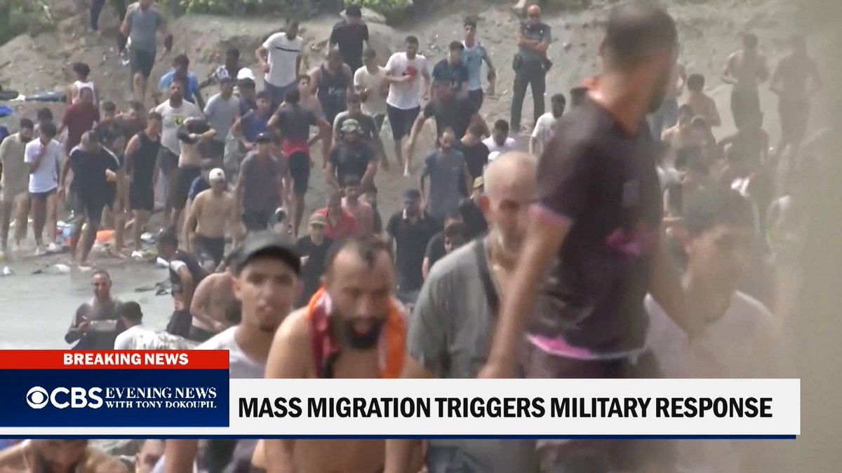 Spain will deploy its military to restore order at its border with Morocco in Ceuta after officials say nearly 3,000 migrants streamed into the tiny Spanish territory, calling it a humanitarian emergency. There were at least nine deaths.