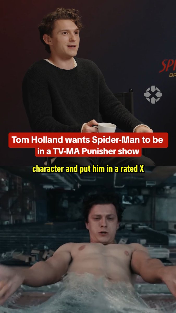What would Tom Holland's Spider-Man look like in a Punisher show? via IGN BENELUX