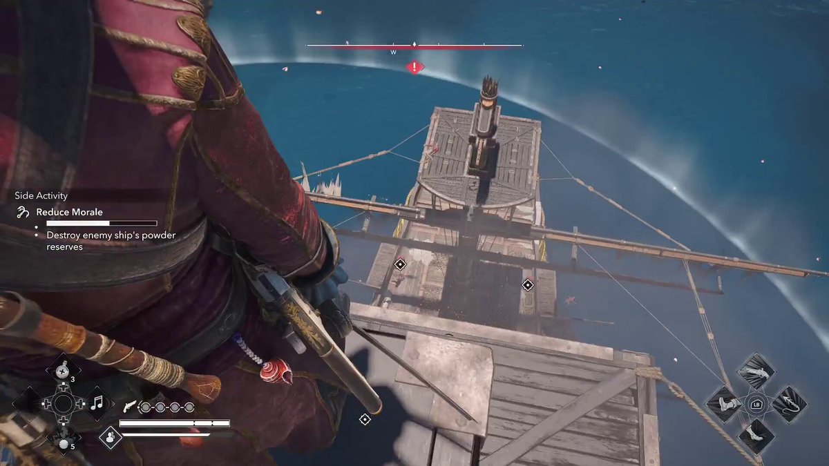 New Leap of Faith feature in Assassin's Creed Black Flag Resynced. u/Realtalk456