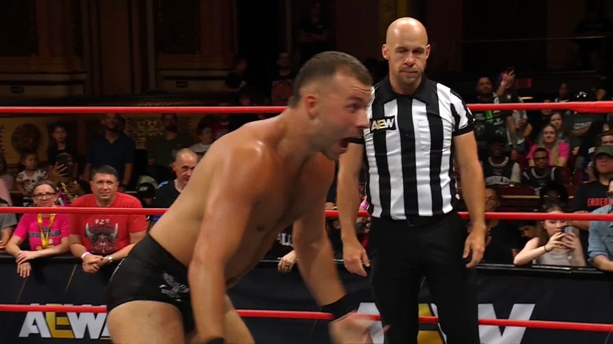 Garcia couldn't escape Will Ospreay • ウィル・オスプレイ that time! Watch #AEWCollision LIVE on TNT & HBO Max