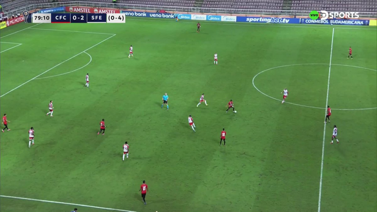 🇨🇴 GOOOL de #SantaFe. Autogol de #Caracas para el 2-0 en Venezuela, al 77’, por Sudamericana