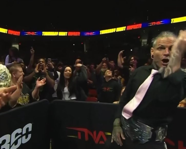 JEFF HARDY IS HITTING THAT JUKE LIKE ITS 2008 AGAIN 🔥🔥🔥🔥🔥🔥🔥🔥🔥 #TNAiMPACT