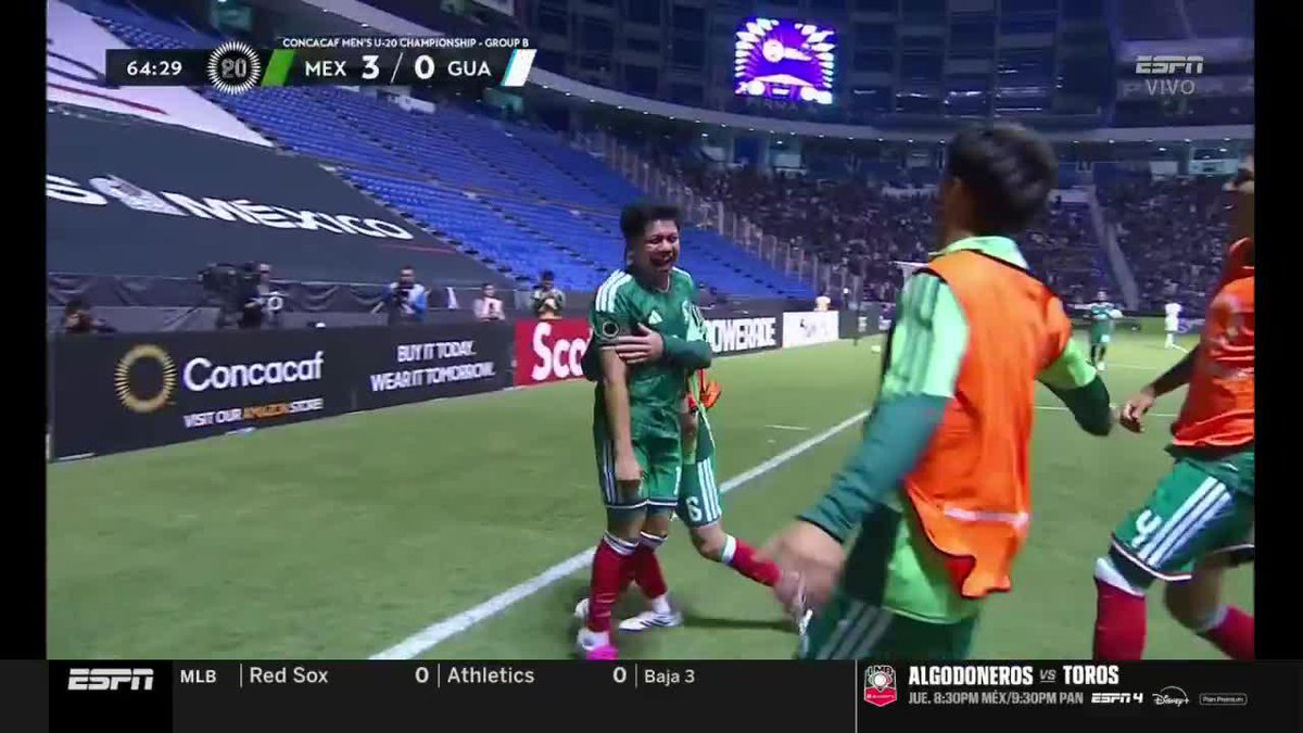 YA ES GOLEADA DEL TRI SOBRE GUATEMALA Gamboa define de manera perfecta para el tercero de México 🇲🇽⚽