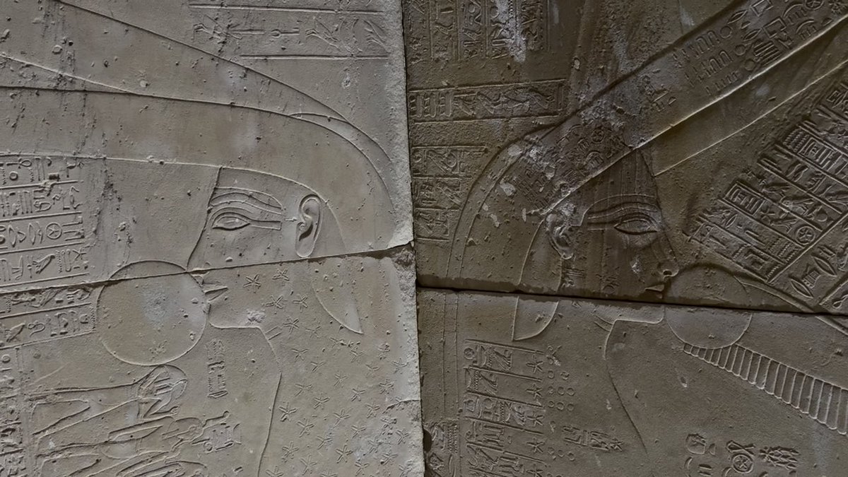 Check out what’s on the ceiling inside the Osireion of Abydos