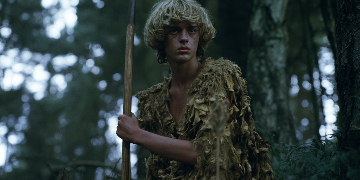 MiniMax H3 scene extension test: Young Perceval in the Waste Forest, revealing to his mother that, for the first time, he has seen warriors...and now (much to his mother's chagrin) he wants to be one! I'm a big fan of medieval Arthurian literature and one of my favorite stories is Chretien de Troyes' Perceval (le Conte du Graal). I have been working on a screenplay for years and have been waiting for AI video to get good enough to either create a series or a feature film of it. I did a trailer for it in 2024 (in the style of a 1980s Italian barbarian movie, titled Galvano: Guerriero del Graal) but this is the first time I have attempted a coherent scene with dialog. MiniMax Design (H3) #MiniMaxH3