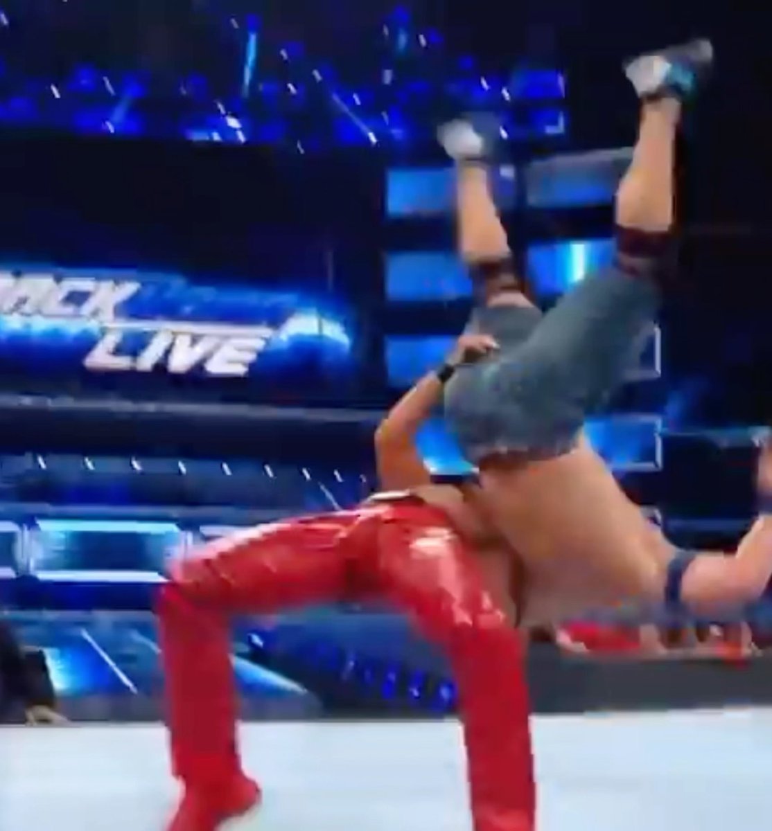 9 Years ago today one of the scariest moments happened when Nakamura accidentally dropped Cena on his head 🤯 After this, Nakamura lost to Jinder Mahal. (2017)