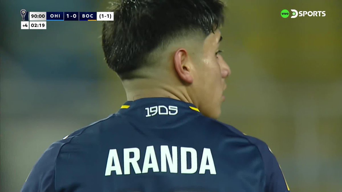 ¿Qué hora era cuando te enteraste de que había penal para Boca por mano de Brizuela (#33) en el último gran remate de Aranda?