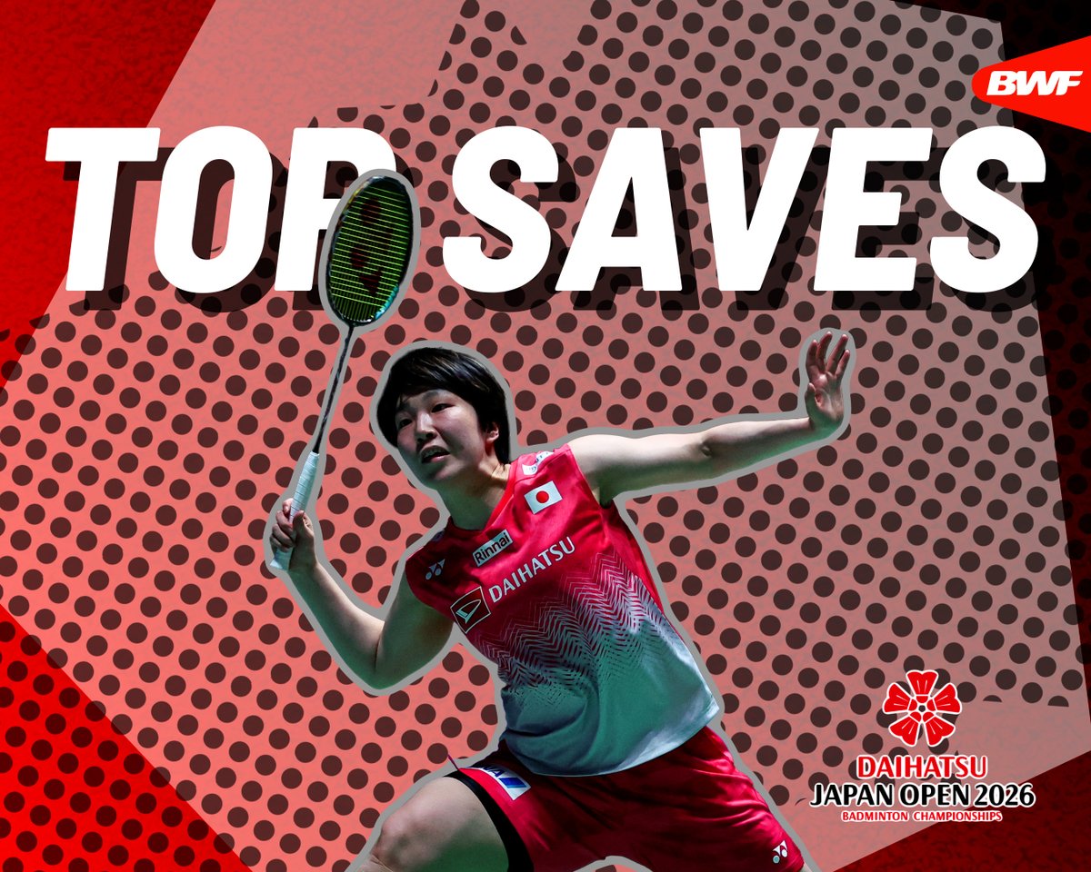 Amazing reflexes. 💯 #BWFWorldTour #JapanOpen2026
