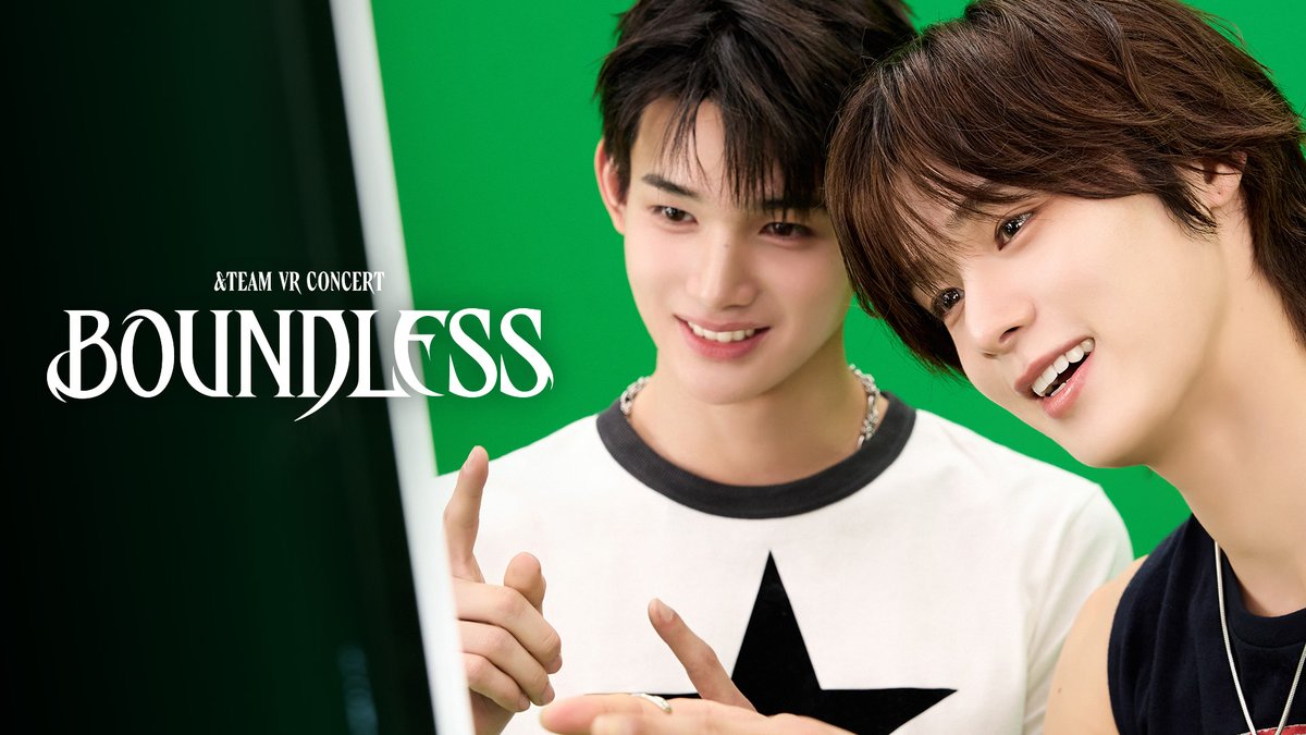 / #andTEAM_VRConcert #VRコンサート のメイキングを大公開 \ 大好評上映中の #BOUNDLESS VR撮影現場の裏側を大公開! メイキングのフル動画はこちら 🔗 #andTEAM神席体験 をぜひ劇場でお楽しみください! 📍 🎫 #andTEAM #エンティーム #最前列を超えてandTEAMの世界へ