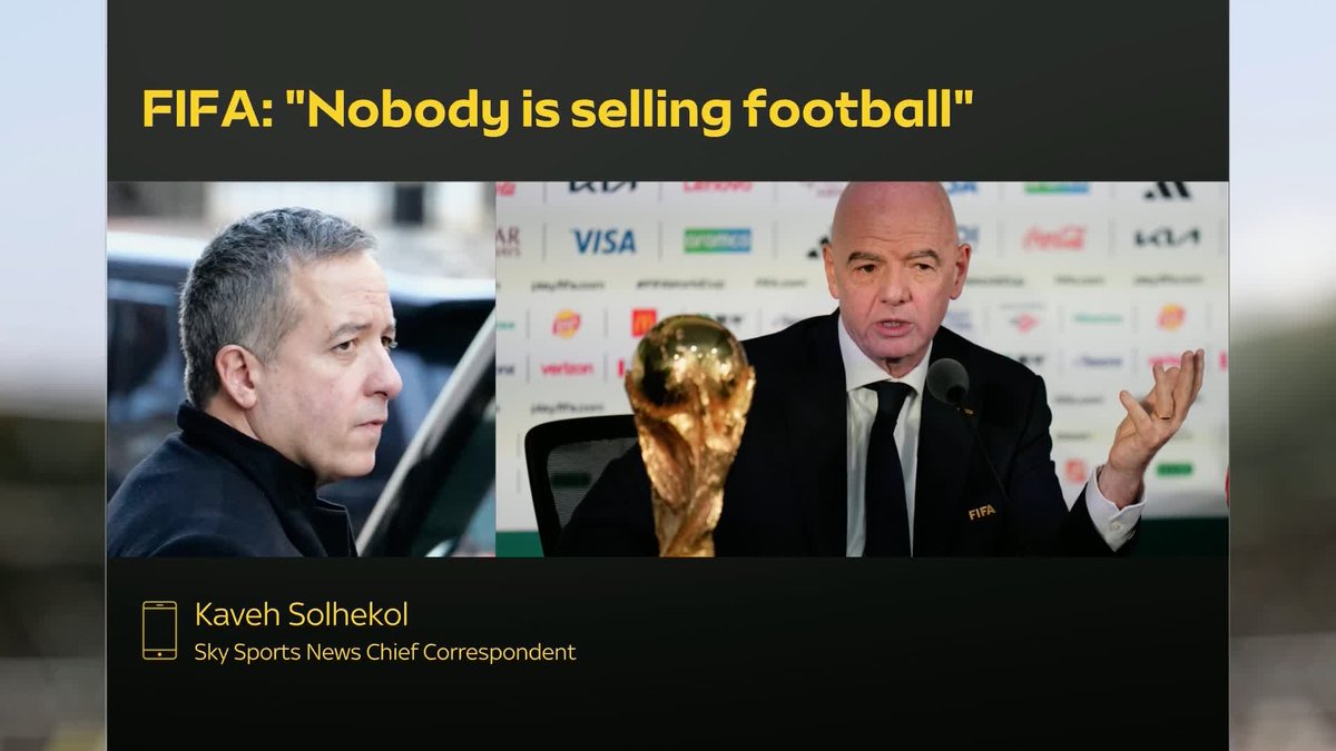 🗣️ "Infantino's in big trouble" 🗣️ "Saying sorry is the only way to save himself" Kaveh Solhekol believes that it is the biggest crisis yet for the FIFA presidency of Gianni Infantino with pressure rising from all areas of football 👀