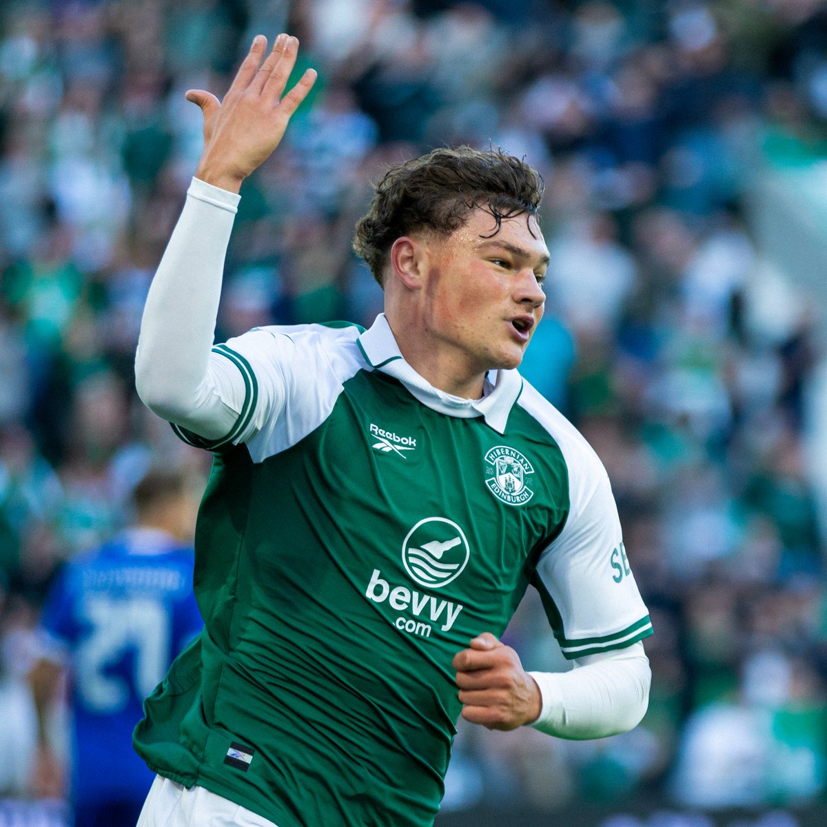 Sparking the comeback with a fierce finish 💥 ⏱️ Owen Elding opens the scoring at Easter Road inside the opening ten minutes