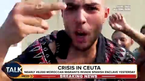 🚨BREAKING: Spanish authorities confirm over 49,000 migrants from Morocco have arrived in the Spanish enclave of Ceuta in the last 24 hours, one of the biggest mass migrations to Europe since the 2015 Syrian refugee crisis.