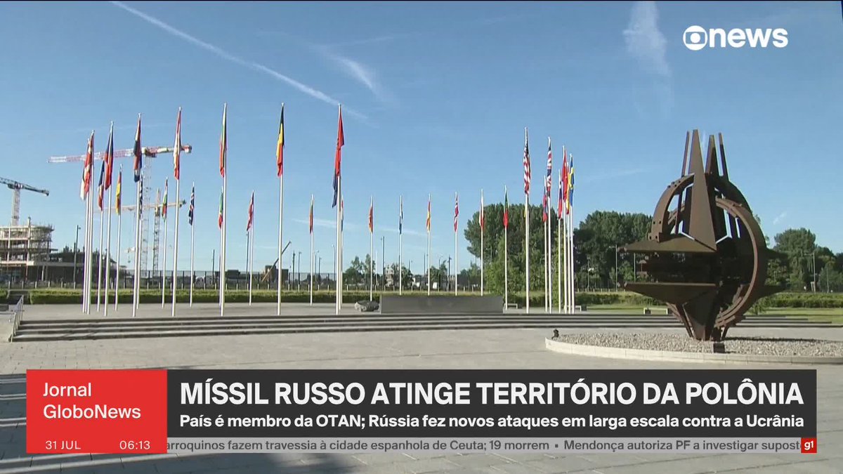 Míssil russo atinge a Polônia e acende alerta para OTAN. O caso atinge um grupo que tem entre os parâmetros e proteção mútua de países membros. ➡️ Assista à #GloboNews: #jornalglobonews #OTAN #Rússia #guerra