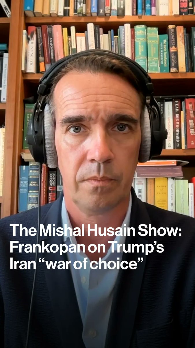 "If you decide to fight a war of choice, it's very hard to win." 'The Silk Roads' author Peter Frankopan tells Mishal Husain why America is struggling to defeat Iran. Listen at or watch The Mishal Husain Show at