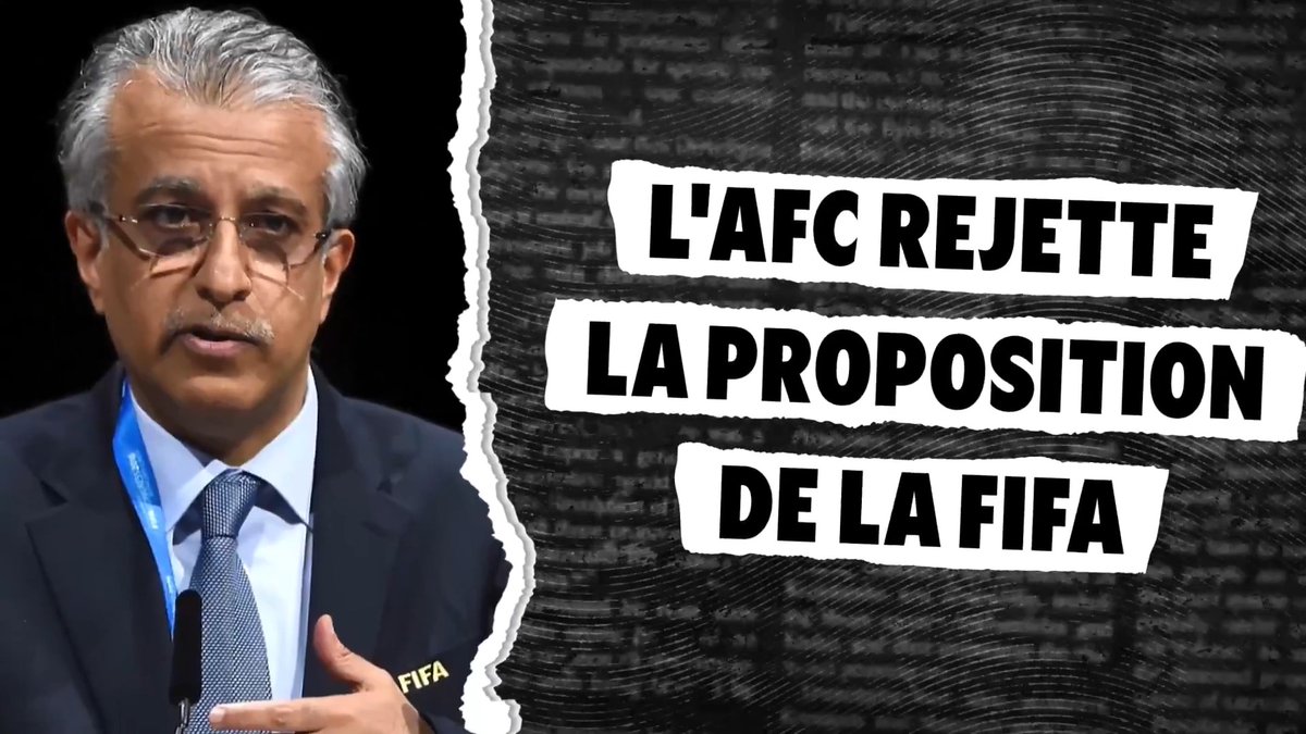 ⛔ L'AFC rejette à son tour le projet "FIFA Forward Enterprise" de Gianni Infantino ! #beINSPORTS