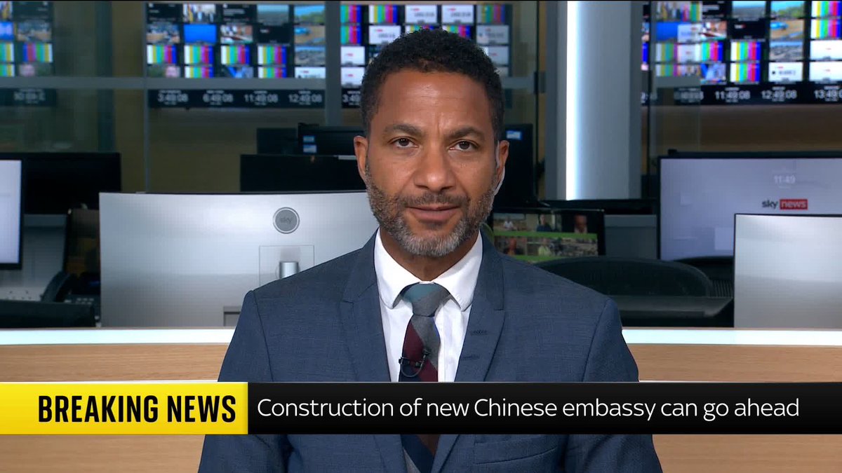 BREAKING: Construction of a new Chinese super-embassy in London can go ahead after a High Court challenge against the decision to grant planning permission was dismissed. More details: 📺 Sky 501 and YouTube