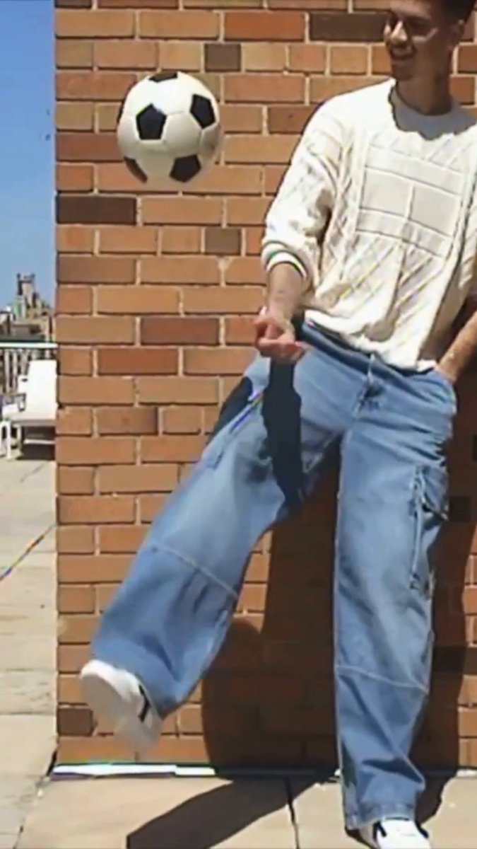 a New York moment with Romeo. Romeo Beckham brings his signature style to Always Denim. #RomeoBeckham