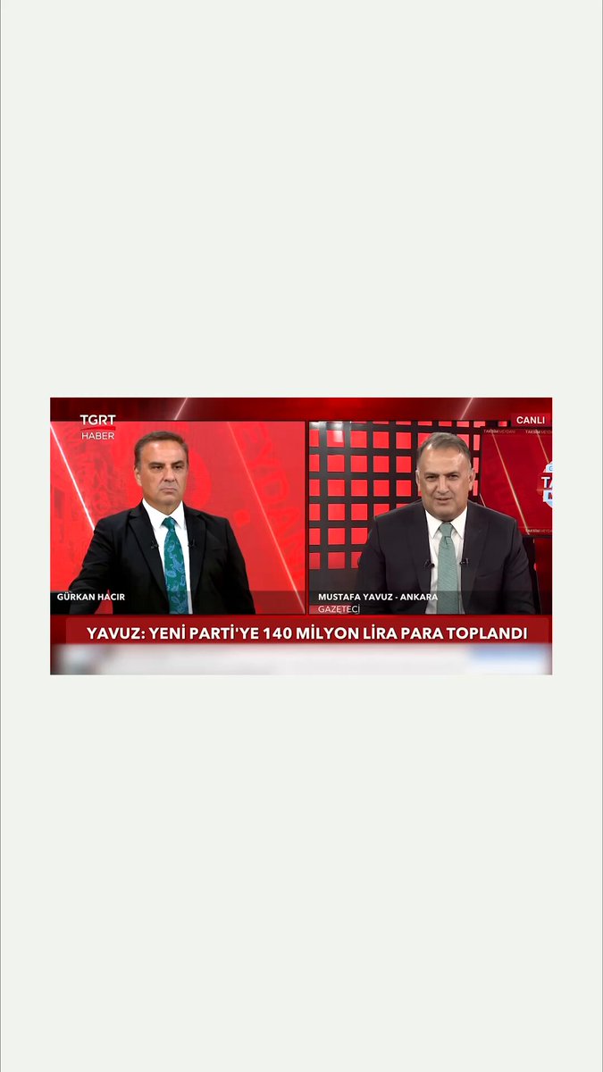 🗣️ Gazeteci Mustafa Yavuz, Yeni Parti’ye yapılan bağışla ilgili: - Yeni Parti'ye 140 milyon lira para toplandı. - 130 milyon lirayla Özgür Özel'e yeni lüks araç alınmış. - Özgür Özel, lüks araç sevdasından vazgeçmiyor.