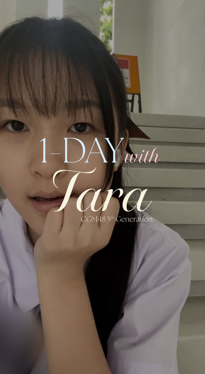 [🟢5️⃣] #CGM485thGeneration 1-Day with #TaraCGM48 💚 Tara Kokeatimanon 🚂 CGM48 5th Generation 🌟 「Kibou Ressha - รถไฟแห่งความหวัง」 📌#.CGM485thGen_DebutStage 1 AUG 2026 – Debut Stage &amp; MV Premiere @ #CentralChiangmaiAirport #KibouResshaTH #รถไฟแห่งความหวัง #CGM48