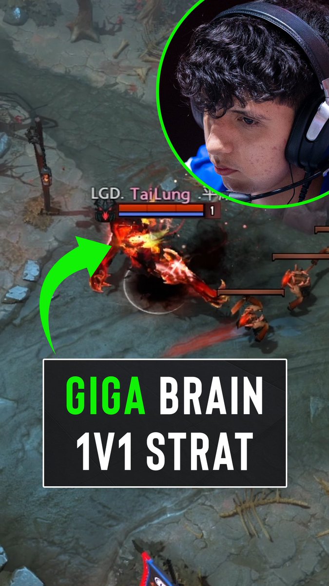 How to win a 1v1 mid... 👀 #dota #dota2