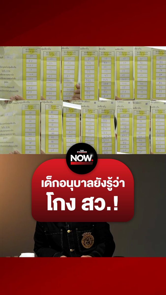 เทพไทชี้ “เด็กอนุบาลยังรู้ว่าโกง สว.” #TheStandardNow