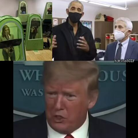 Both Obama &amp; Fauci knew there would be a pandemic because they planned it Sooner or later the world will see the truth and these two will hang for what they've done