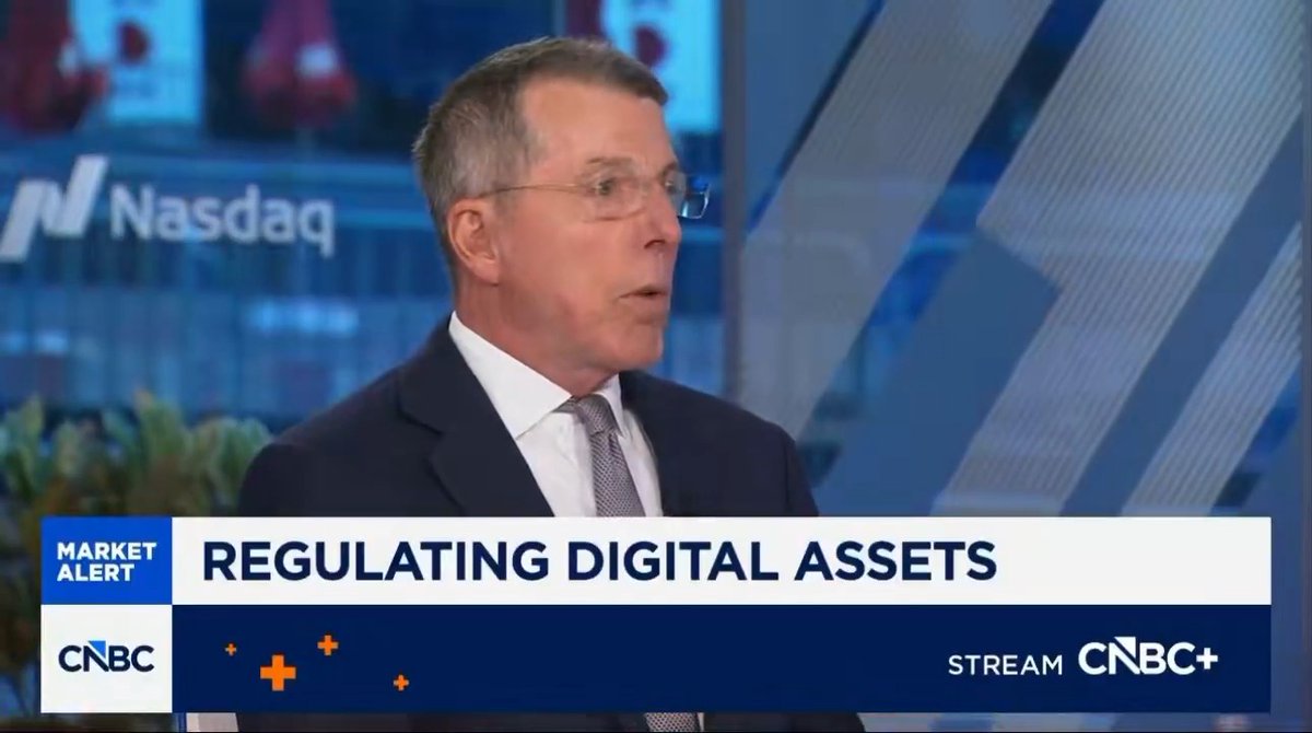JUST IN: Former £55.8 billion Barclay’s bank CEO tells CNBC the Clarity Act "is really good for the banks" 👀 "The largest, most successful banks are going to benefit from this." “No one is investing more in innovation right now” than the big banks 🚀