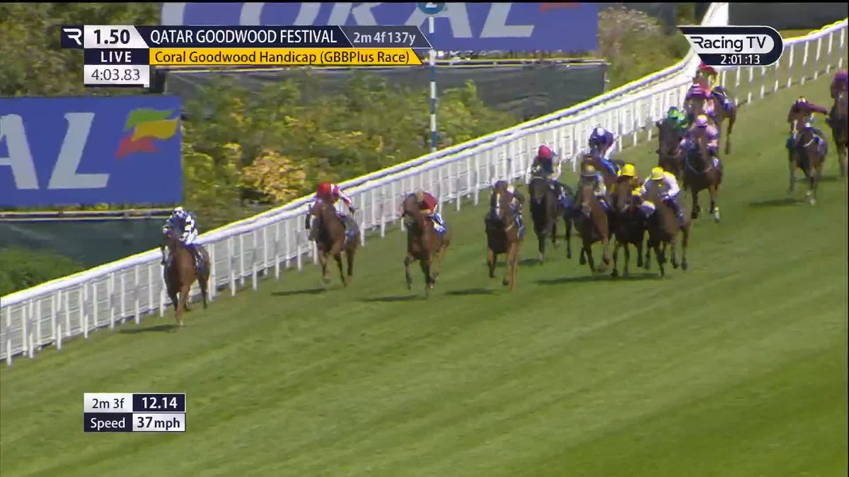 Stamina to BURN 🔥 Defiantly runs them ragged in the opener on day 4 of the Goodwood Festival. Joseph O'Brien | Dylan Browne Mc Mon