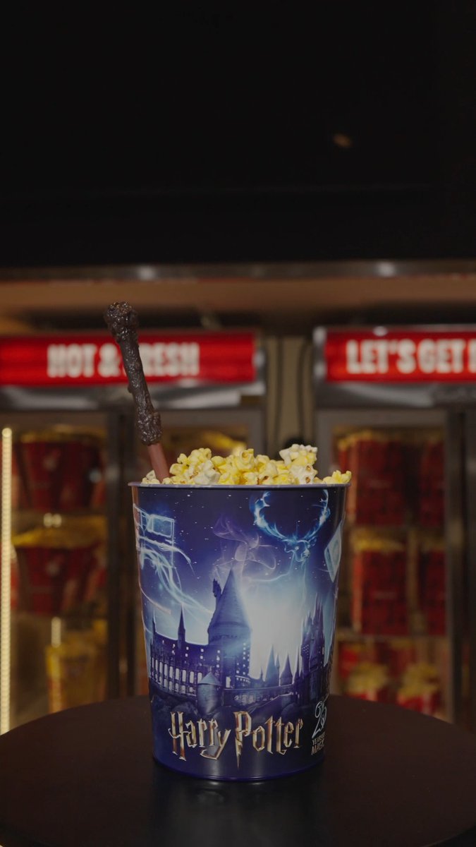 A closer look at our Harry Potter merch NOW AVAILABLE in theatres! 🪄 Stay tuned for more coming soon!
