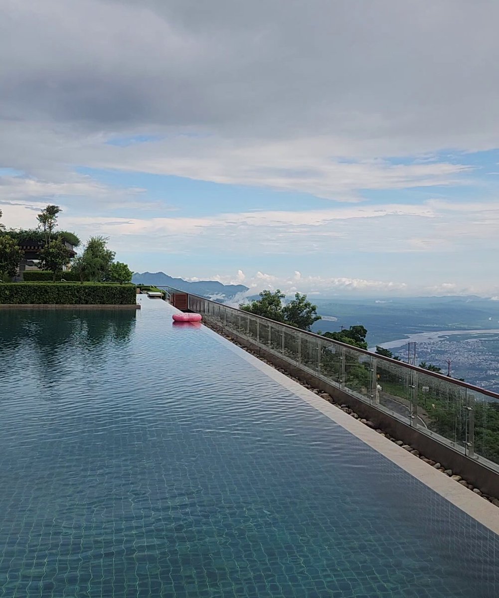 The only peace you'll find on mountain tops is the peace you bring with you.
