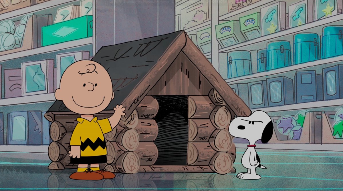 Home is where the dog is. #Snoopy Presents: There's No Place Like Home, Snoopy — Now Streaming