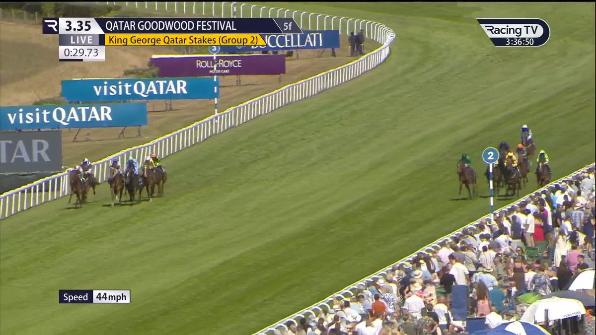 American Affair wins a thrilling renewal of the G2 King George Visit Qatar Stakes