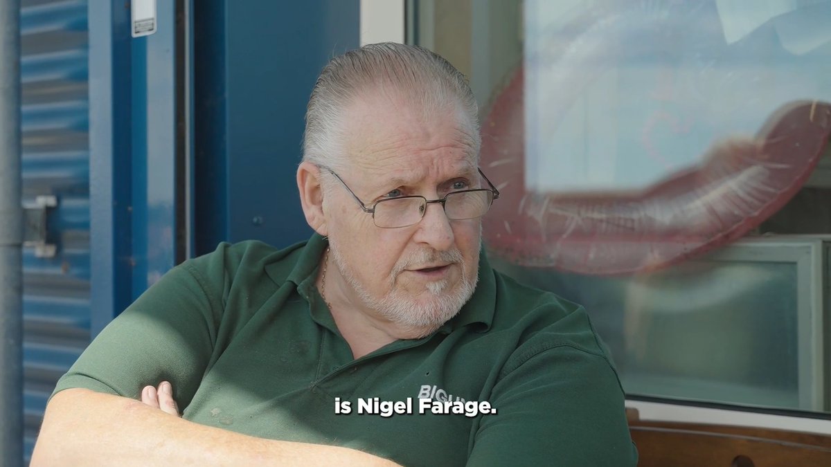 “The only candidate that is fit for purpose is Nigel Farage.” Let’s listen to the people. 👇