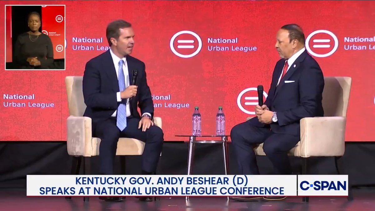 .Governor Andy Beshear (D-KY) says he wins in a red state by standing up for his convictions, talking like a "normal human being" and explaining his why: "I beat Mitch McConnell's hand-picked candidate by five points, a couple years ago... if anybody's seen him, please let me know."
