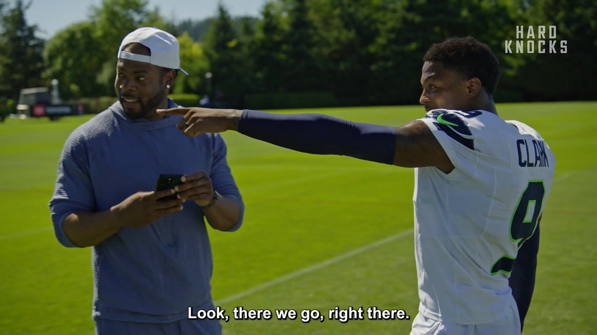 .Seattle Seahawks rookie safety Bud Clark was so psyched to meet Richard Sherman 💚 Hard Knocks: Training Camp with the Seattle Seahawks premieres Aug 4 on HBO Max
