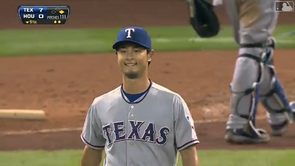 Yu Darvish put together an absurdly dominant outing back in 2013, striking out 14 batters and coming one out away from a perfect game! (MLB x Essilor)