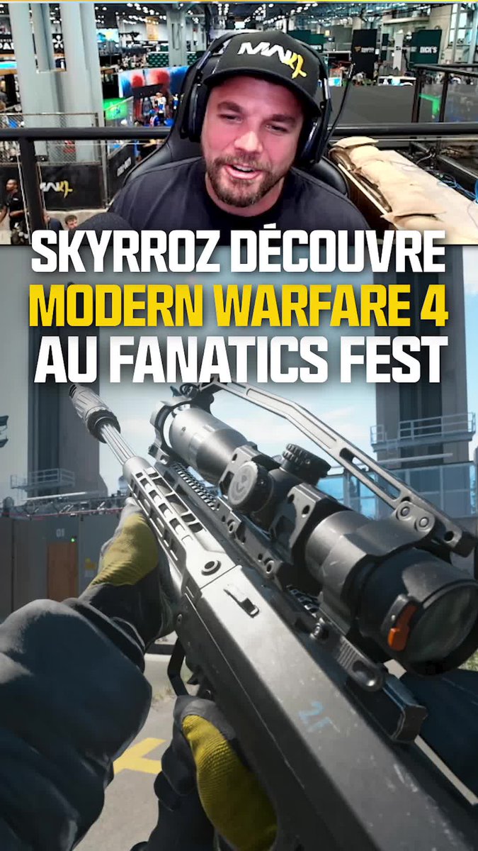 Kill Block de Modern Warfare 4 a offert de sacrés moments à Skyrroz. 🔥 Retour sur quelques-unes de ses meilleures actions au Fanatics Fest. 🎮
