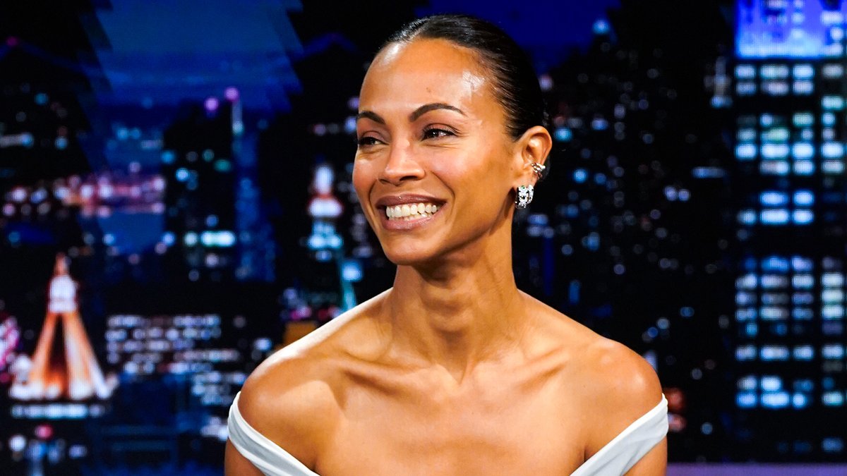.Zoe Saldana’s nine-year-old son wasn't entirely impressed by her Oscar win 🤣 #FallonTonight