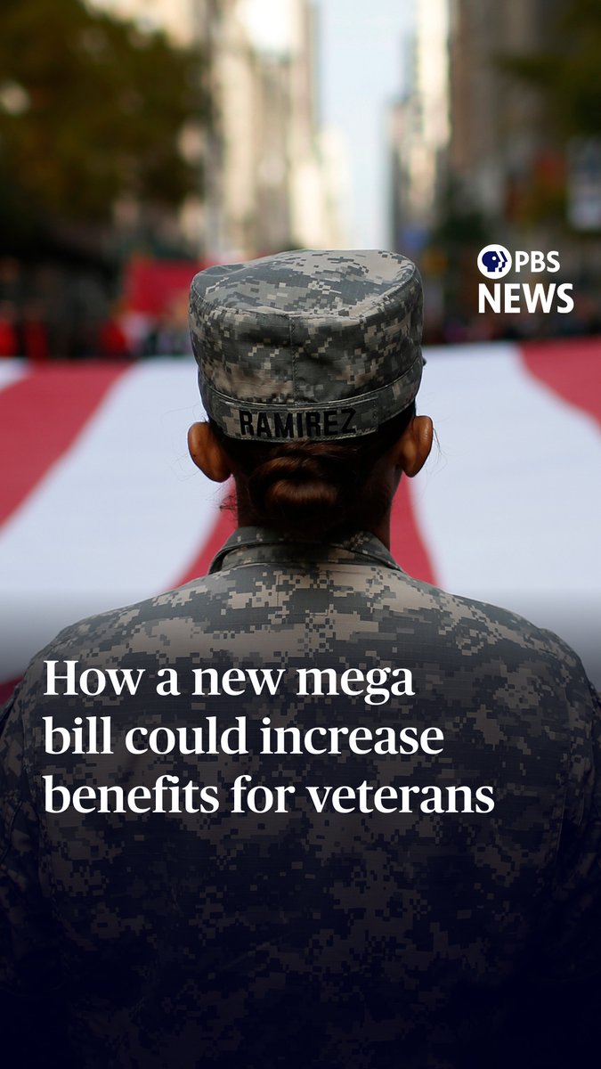 A bill that would be the largest expansion of benefits in years for military veterans and their family members is in legislative limbo. The Take Care of America's Veterans Act is an omnibus bill that combines 62 pieces of bipartisan legislation into one bill. Some of these bills have been pending in Congress for years, and lawmakers hope to push them over the finish line by combining them into one bill. But this does not come without controversy. PBS News' Cecilia Lallmann reports.