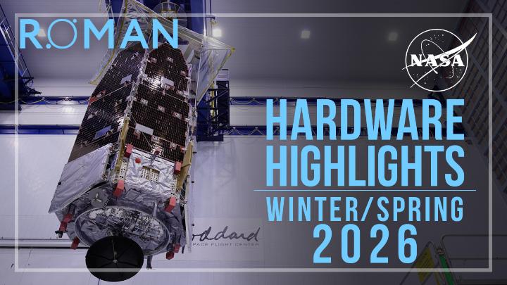 As we start our countdown to launch, we’re taking a trip back down memory lane, to building Roman at NASA Goddard in our final hardware highlights video. Roman is set to launch no earlier than 7:26 a.m. EDT on Sunday, Aug. 30.