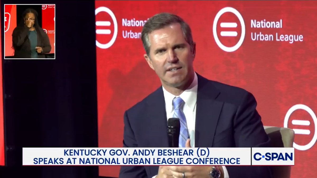 .Governor Andy Beshear (D-KY) hints at a presidential run in 2028: "I will not leave a broken country to my kids or to anyone else's kids."