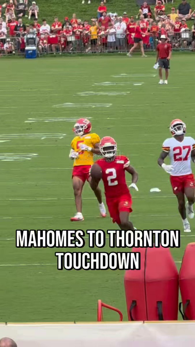 Tyquan Thornton torches Conner and Delane for a touchdown 🏃‍♂️💨