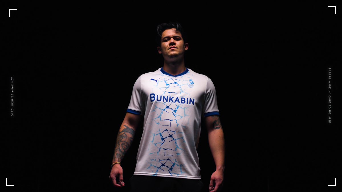 ❄️ Inspired by Ice Station Zebra. Built for away days. Our 2026/27 PUMA Football away kit is available in-store and online from 10am tomorrow. #oafc