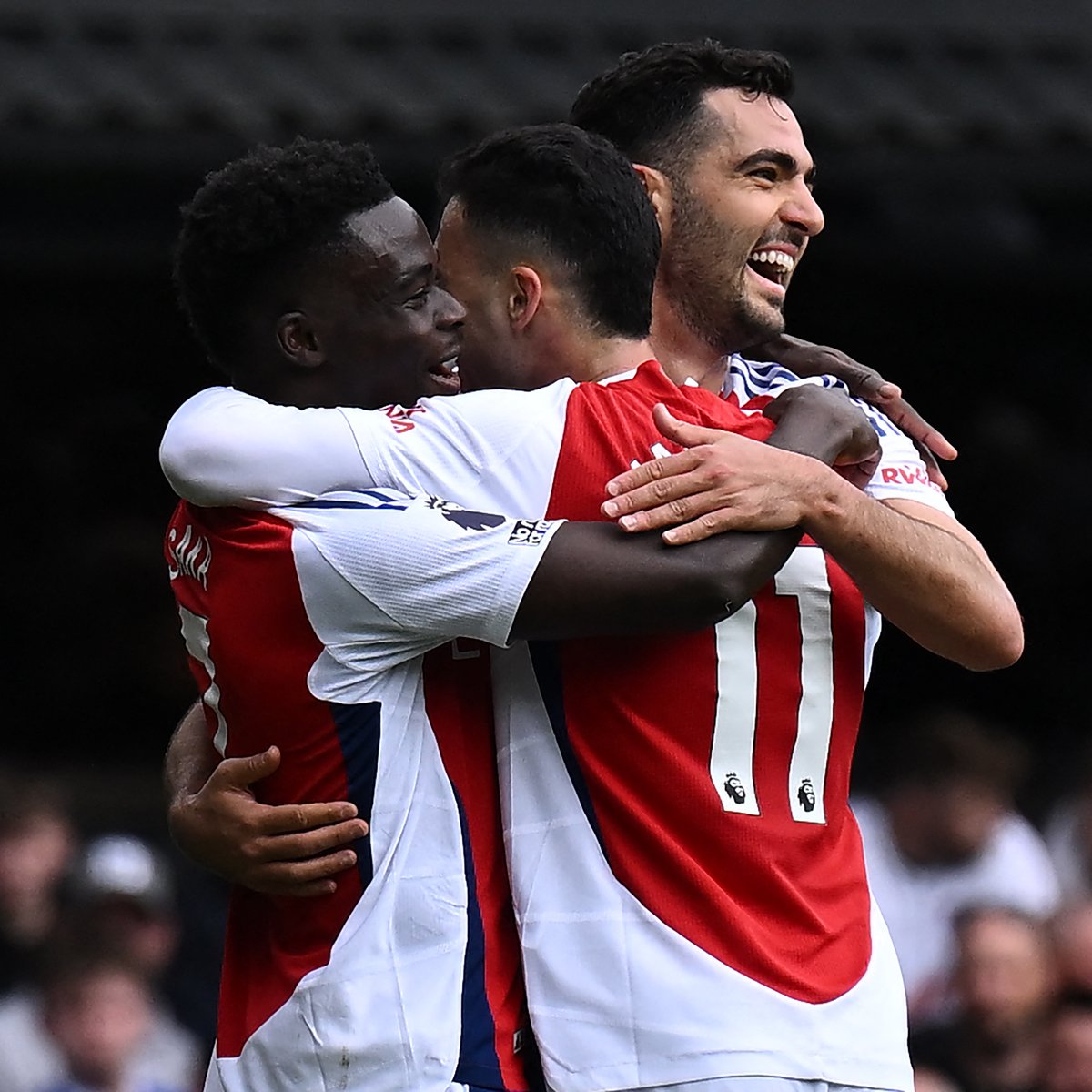 Merino saw that before anyone else in the stadium did and Gabriel Martinelli made no mistake
